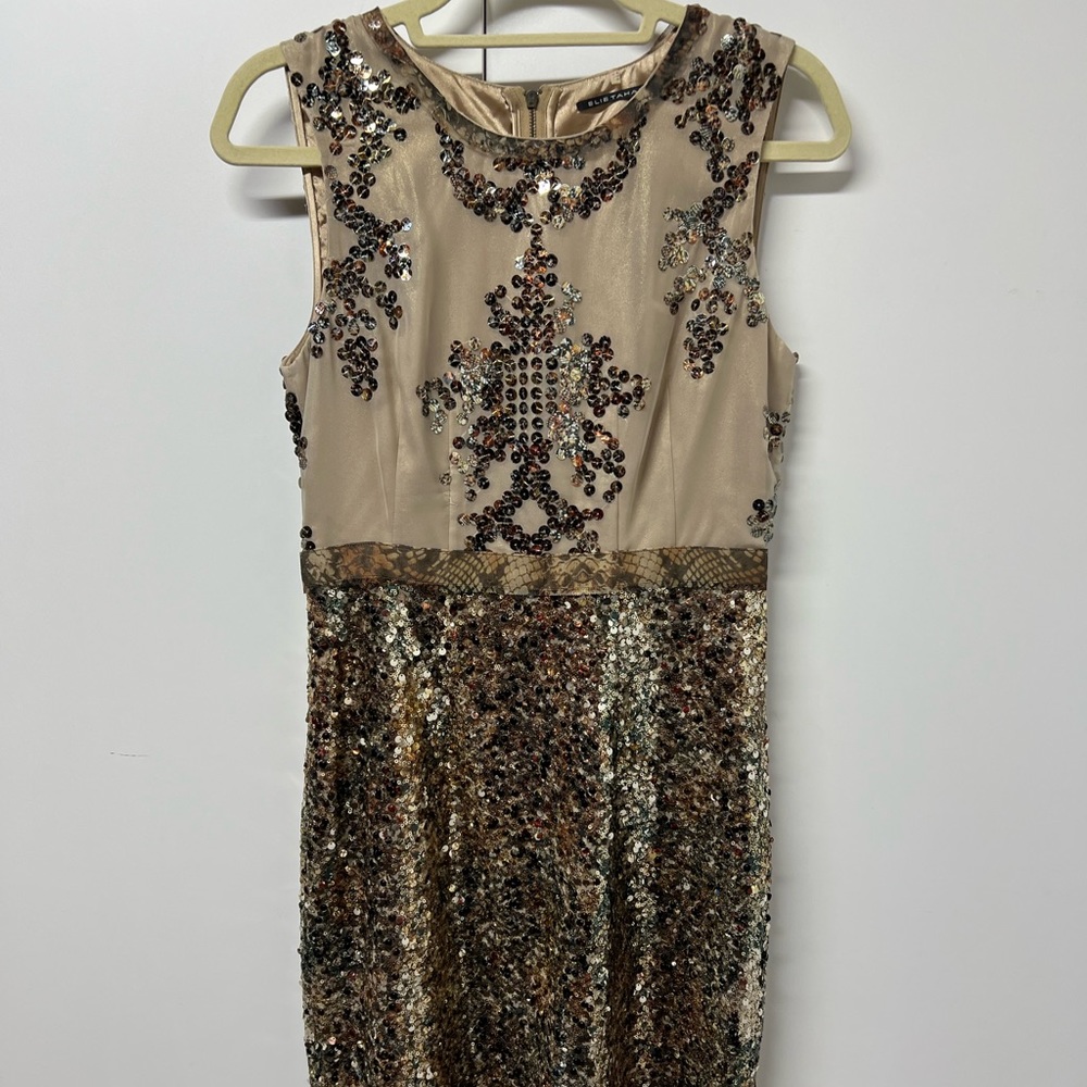 Ellie Tahari Dress size 6 beaded